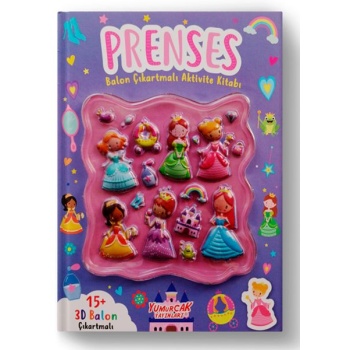 Prenses Balon Çıkartmalı Aktivite Kitabı