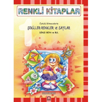 Renkli Kitaplar-Şekiller-Renkler ve Sayılar