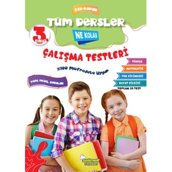 3. Sınıf Tüm Dersler Çek-Kopar Ne Kolay Çalışma Testleri