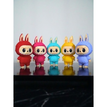 Labubu Anahtarlık Sürpriz Renk 13 cm Kaliteli - Lisinya