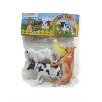 4lü Hayvanlar Figürü Seti