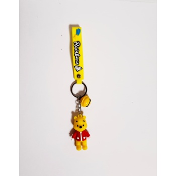 Anahtarlık Kırmızı Elbiseli Ayıcık