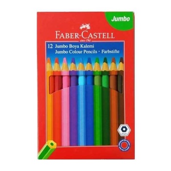 Jumbo Kuru Boya 12 li Tam Boy