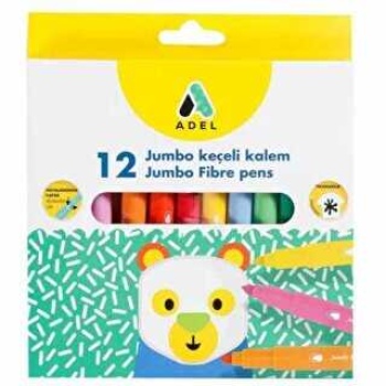 Keçeli Kalem Jumbo 12 li