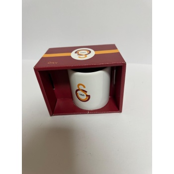 Seramik 1.Sınıf Kupa  Sarı Kırmızı