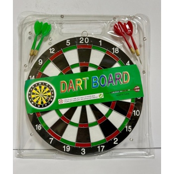 DART BOARD SETİ 4 DART OKLU KLASİK DART OYUNU