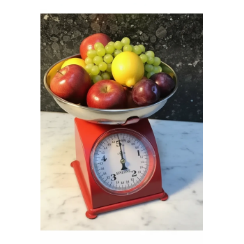 5 Kg Retro Nostalji Mutfak Tartısı Analog Terazi ( Lisinya )
