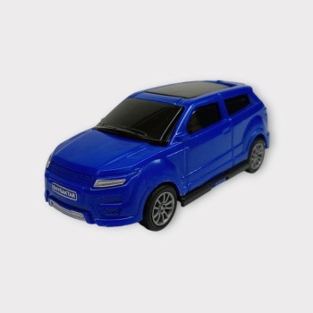 Çek Bırak Arabalar 10 Cm - Mavi Hatchback (Lisinya)