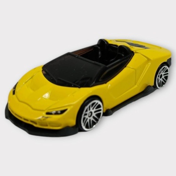 Metal Mini Arabalar  8 cm - Sarı - 2 (Lisinya)