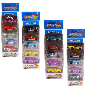 3999-5 - SPORTS CAR 5 Lİ ARABA SETİ (Lisinya)