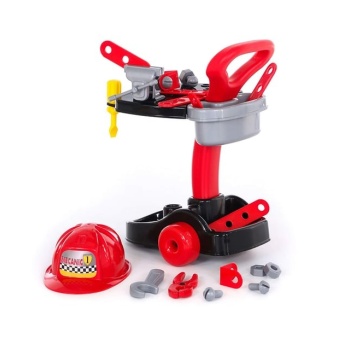 Meslek Setleri  - Mekanik-  Tekerlekli Tamir Seti  Tezgahı 51 cm - 27 parça (Lisinya)