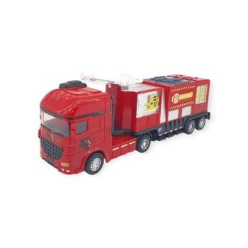 Metal İtfaiye Arabası - Arazöz 26cm - 706-45 (Lisinya)