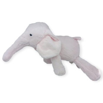 Peluş Sevimli Hayvanlar 65 cm Uyku Arkadaşım Fil - Pembe (Lisinya)