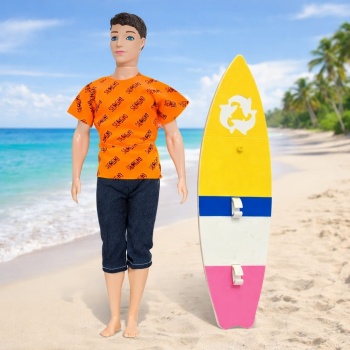 Sörfçü Bebek Sergio Sörf Tahtalı - Turuncu (Lisinya)