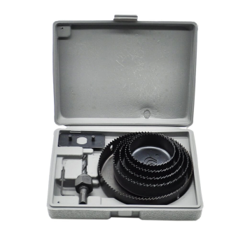 8 Parça Karbon Çelik-panç-delik Açma Testere Seti ( Lisinya )