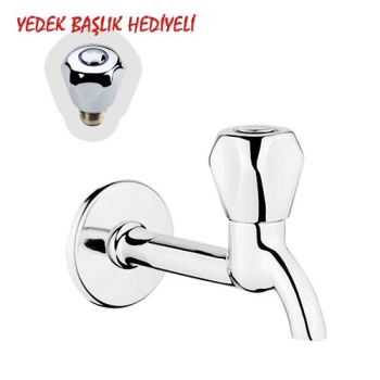 Klasik Uzun Musluk + Musluk Kapak Takımı Hediyeli ( Lisinya )