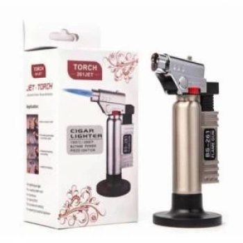 Torch Jet Gazlı Pürmüz Doldurulabilir Tabancalı Alevli Çakmak ( Lisinya )
