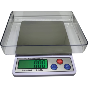 Diamond Dijital Göstergeli Profesyonel Hassas Terazi Mh-777 (3 Kg-0.01) ( Lisinya )