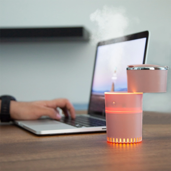 Lattice Ortam Nemlendirme ve Dezenfektan Buhar Makinesi (pembe) Usb ( Lisinya )