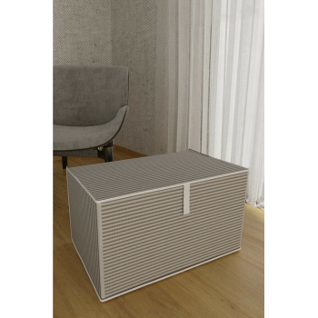 Baza Altı Boy Çok Amaçlı Düzenleyici Kutu Organizer Cırt Cırtlı Hurç 19cm X 40cm X 50cm (1 Adet) ( Lisinya )