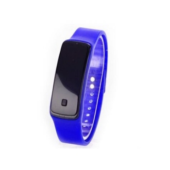 Siyah Ekranlı Led Kol Saati (Mavi) - Lisinya