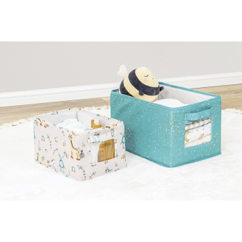 Baby 2li Pencereli Düzenleyici Çok Amaçlı Organizer Kutu (yeşil) ( Lisinya )