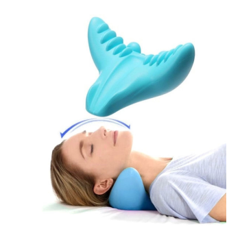 Kayropraktik Boyun Yastığı U Şekilli Masaj Destekli Ağrı Kesici Bellek Köpük Yastık ( Lisinya )