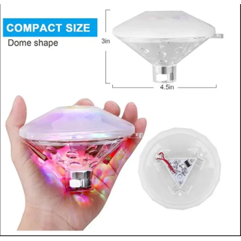 Sıcak Led Sualtı Gece Lambası Banyo Yüzme Havuz Işığı - Lisinya