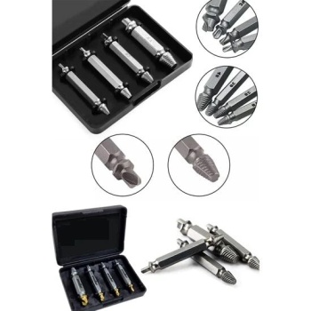 Hasar Görmüş Vida Çıkarıcı 4 Farklı Uç - Lisinya