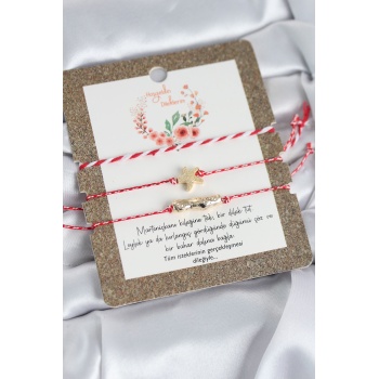 Marteniçka Bileklik 3lü Deniz Yıldızı Model - Lisinya