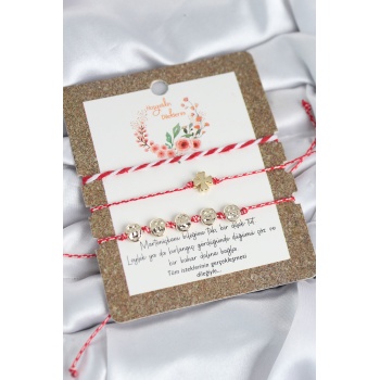 Marteniçka Bileklik 3lü Yonca Model - Lisinya