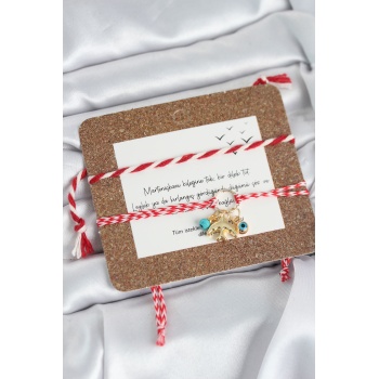 Marteniçka Bileklik 2li Kırlangıç ve Nazarlı Model - Lisinya