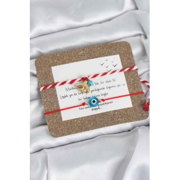 Marteniçka Bileklik 2li Nazar ve Kırlangıç Model - Lisinya