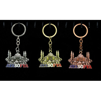 Metal Ayasofya Anahtarlık Alk2206 - Lisinya