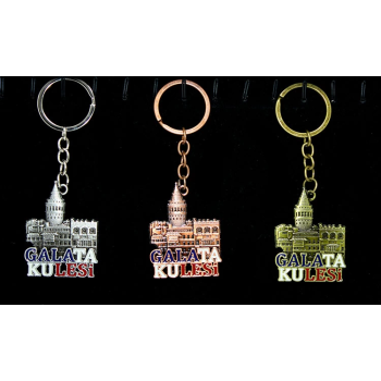 Metal Galata Kulesi Anahtarlık Alk2212 - Lisinya