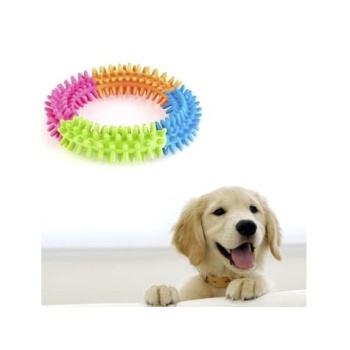 Köpek Oyuncağı Yuvarlak  Diş Temizleyici Oyuncak - Lisinya