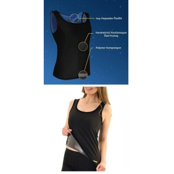 Termal Sauna Atlet ( XXL ) Neotex Terletme Atleti - Lisinya