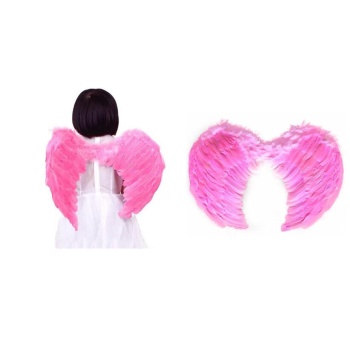 Melek Kanadı Büyük Boy  - Pembe - Lisinya