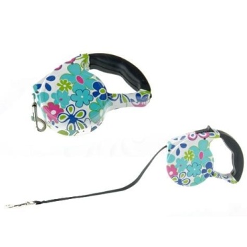 Desenli  Mekanizmalı  Köpek  Tasması - 5 Metre - Lisinya