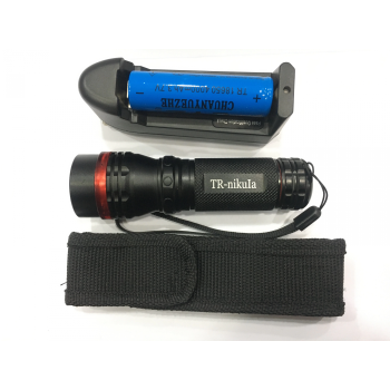 Beyaz Led Işıklı ,şarjlı Pil,şarj Cıhazlı El Fener 620 - Lisinya