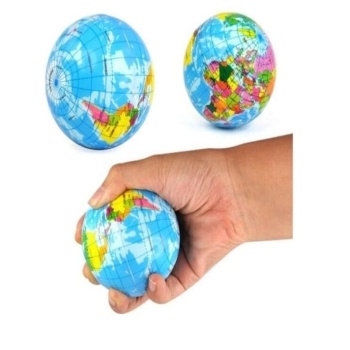 Stres Topu Dünya Haritalı - Büyük Boy - Lisinya