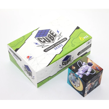 Uzay Temalı Küp Yapboz 8935 - Lisinya