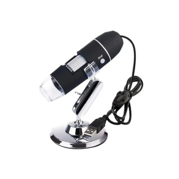 1600x Usb Dijital Mikroskop Kamera Endoskop 8led Büyüteç Metal Standı - Lisinya