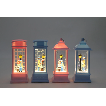 Kış Masalı Işıklı Kar Küresi Alk3394 - Lisinya