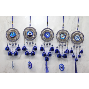 Metal Nazar Boncuğu Çan Alk3491 - Lisinya