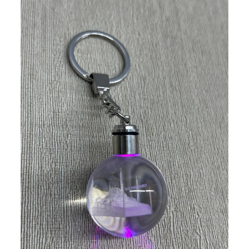 Ledli Sultanahmet Tasarımı Kristal Anahtarlık Alk3804 - Lisinya