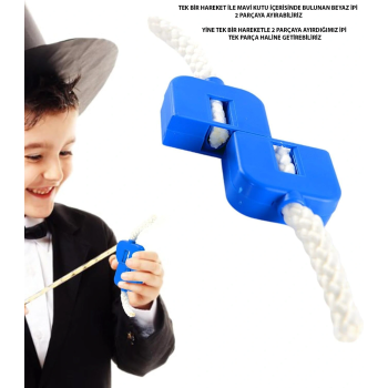 Sihirli İp Kutusu - İp Kesme Ve Birleştirme İllüzyon Gösterisi - Lisinya