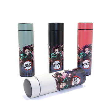 Anime Baskılı Digital Göstergeli Termos 500 Ml Alk380 - Lisinya