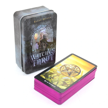 By Ellen Dugan Witches (cadı) Metal Kutulu Tarot Kartı Alk2815 - Lisinya