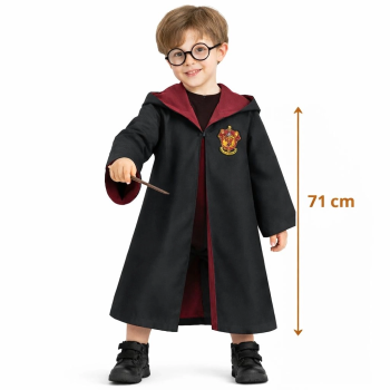 Harry Potter Bebek Kostüm Seti – Asa Gözlük Pelerin 71 Cm (2-4 Yaş) - Lisinya